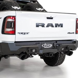 A.desert Des Bumper, Stealth Fighter, One Piece Design, Direct-Fit, Mounting Hardware Included, Retains OE Tow Hooks – R620081280103
