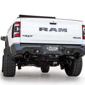 A.desert Des Bumper, Stealth Fighter, One Piece Design, Direct-Fit, Mounting Hardware Included, Retains OE Tow Hooks – R620081280103