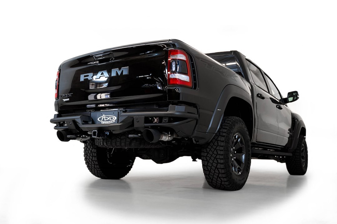 A.desert Des Bumper, Add Pro, One Piece Design, Direct-Fit, Mounting Hardware Included, Compatible with Factory Hitch – R628571280103