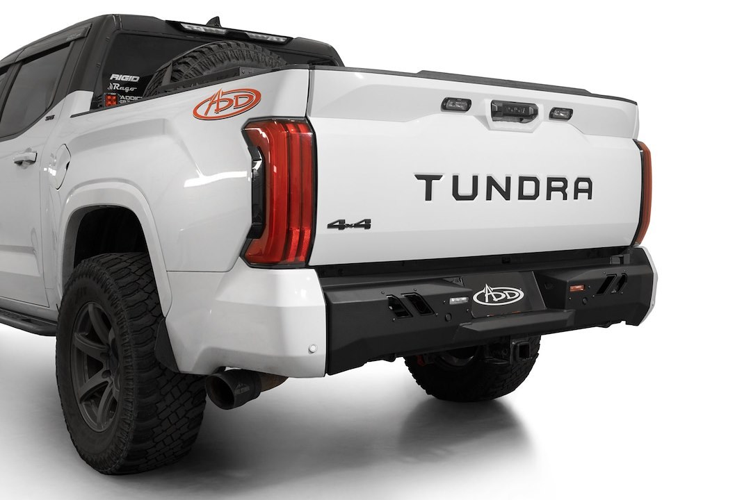 A.desert Des Bumper, Black Label, One Piece Design, Direct-Fit, Mounting Hardware Included – R76020NA0103