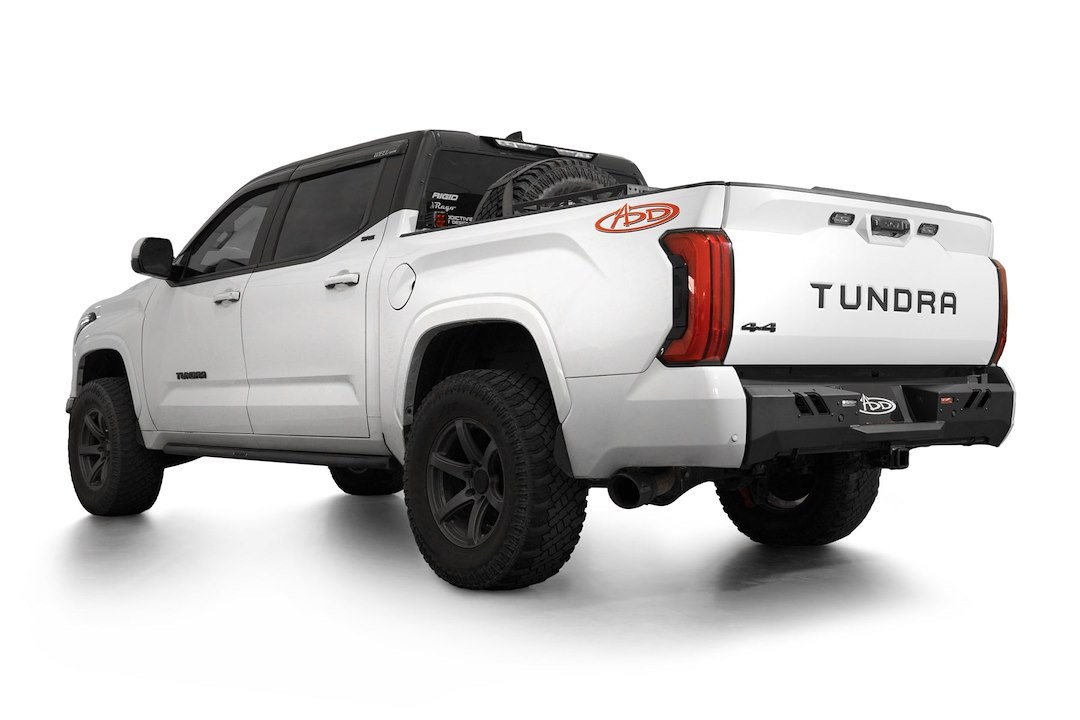 A.desert Des Bumper, Black Label, One Piece Design, Direct-Fit, Mounting Hardware Included – R76020NA0103