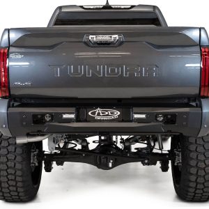 A.desert Des Bumper, Stealth Fighter, One Piece Design, Direct-Fit, Mounting Hardware Included, With Tow Hook Mounts – R763271370103