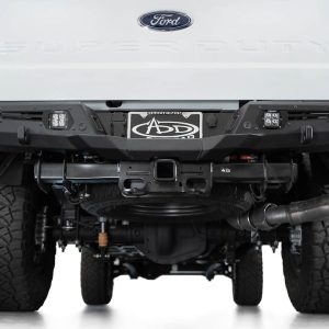 A.desert Des Bumper, Bomber, One Piece Design, Direct-Fit, Mounting Hardware Included, With Two 3 Inch Pod Light Mounts – R810141090103
