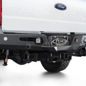 A.desert Des Bumper, Bomber, One Piece Design, Direct-Fit, Mounting Hardware Included, With Two 3 Inch Pod Light Mounts – R810141090103