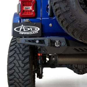 A.desert Des Bumper, Stealth Fighter, One Piece Design, Direct-Fit, Mounting Hardware Included, With D-Ring Mounts – R960181280103