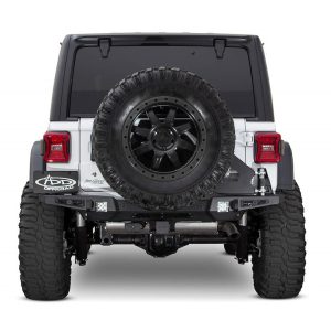 A.desert Des Bumper, Stealth Fighter, One Piece Design, Direct-Fit, Mounting Hardware Included, With Tow Hooks – R961321280103
