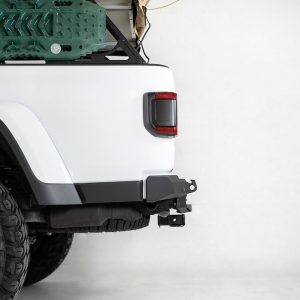 A.desert Des Bumper, Stealth Fighter, One Piece Design, Direct-Fit, Mounting Hardware Included, With Tow Hook Mounts – R971241280103