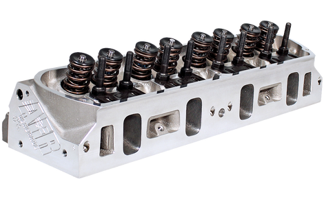 Airflow Rese Cylinder Head, Renegade, Assembled, Small Block Chevy, Aluminum, Angle Plug, 185 Cc Intake Port/ Rectangular – 1388
