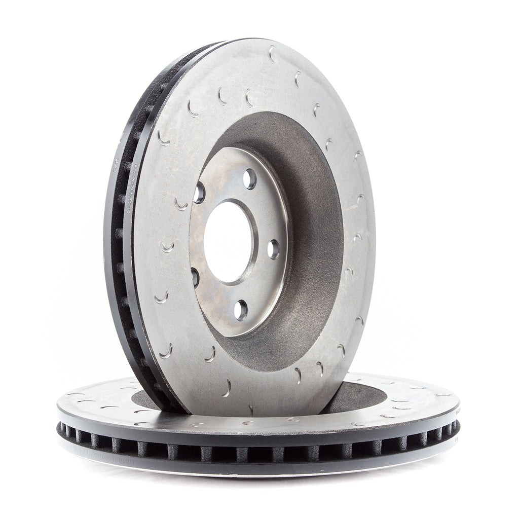 Alcon Brake Brake Rotor, Vented and Slotted, Replacement Rotors for Alcon BKF5459AX02/ BKF1551K06 Brake Kit – DKF3430X1022C