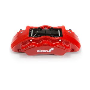 Alcon Brake Brake Kit, With Brake Pads, 6-Piston Red Calipers, 352 Millimeter Diameter X 30 Millimeter Thickness Rotors – BKF1551G58