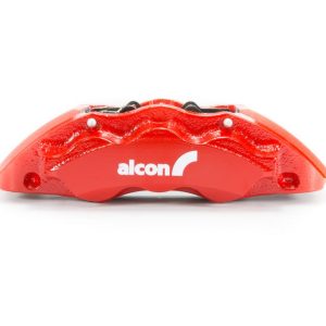 Alcon Brake Brake Kit, With Brake Pads, 6-Piston Red Calipers, 352 Millimeter Diameter X 30 Millimeter Thickness Rotors – BKF1551G58