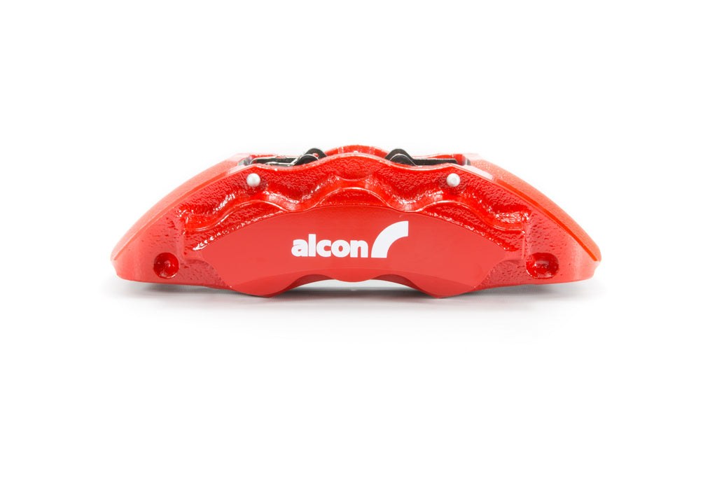 Alcon Brake Brake Kit, With Brake Pads, 6-Piston Red Calipers, 352 Millimeter Diameter X 30 Millimeter Thickness Rotors – BKF1551G58