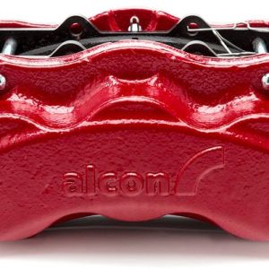 Alcon Brake Brake Kit, With Brake Pads, 6-Piston Red Calipers, 347 Millimeter Diameter X 36 Millimeter Thickness Rotors – BKF1559BE11