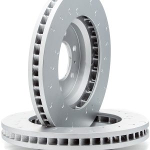 Alcon Brake Brake Kit, With Brake Pads, 6-Piston Red Calipers, 347 Millimeter Diameter X 36 Millimeter Thickness Rotors – BKF1559BE11