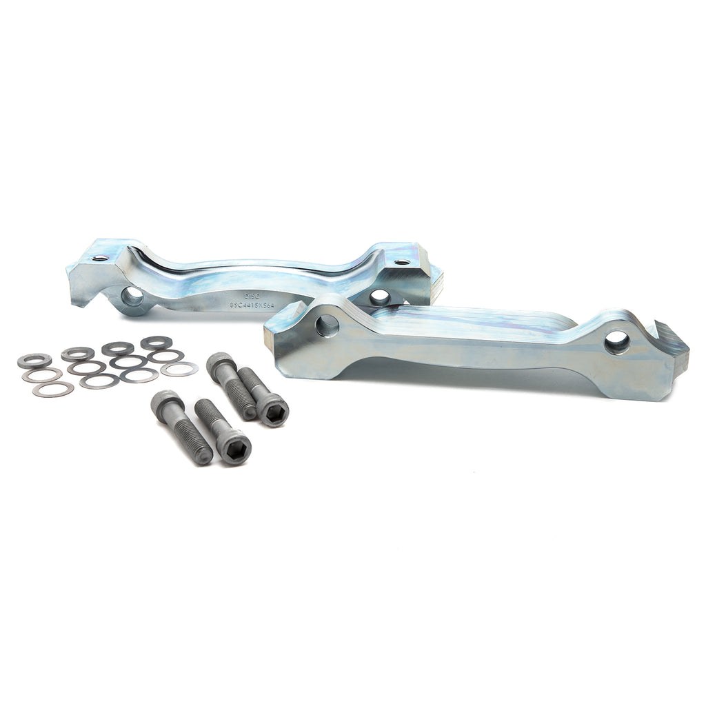 Alcon Brake Brake Kit, With Brake Pads, 6-Piston Red Calipers, 347 Millimeter Diameter X 36 Millimeter Thickness Rotors – BKF1559BE11