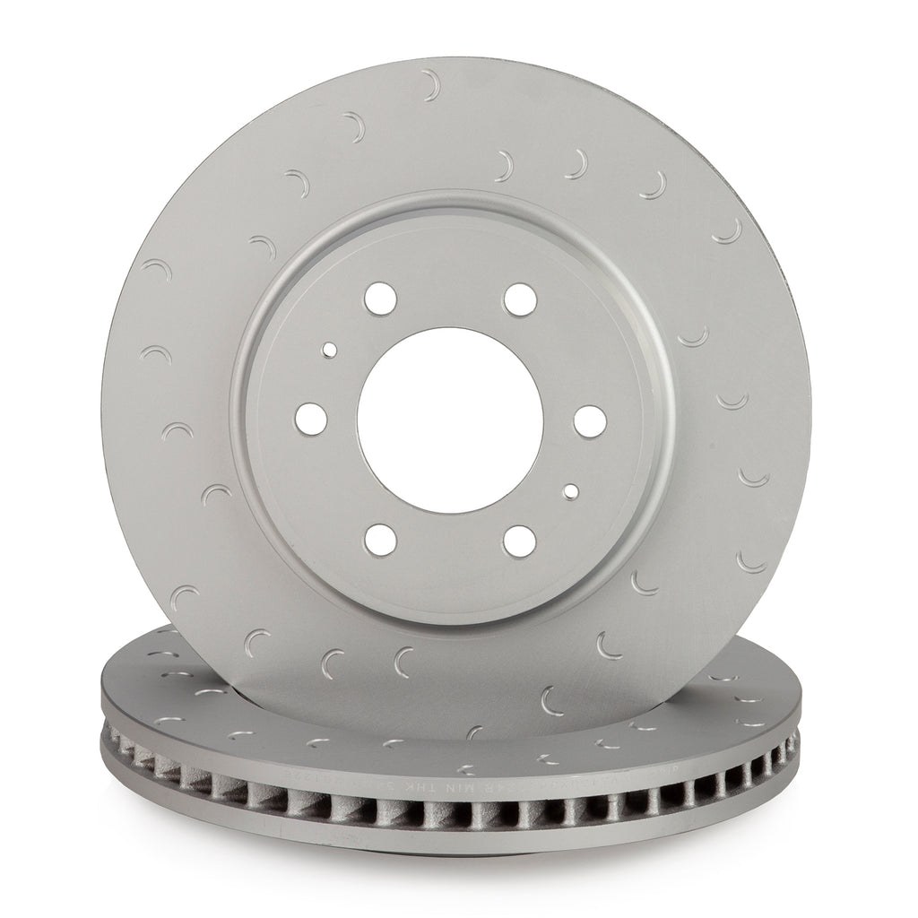 Alcon Brake Brake Kit, With Brake Pads, 6-Piston Red Calipers, 347 Millimeter Diameter X 36 Millimeter Thickness Rotors – BKF1559BE65
