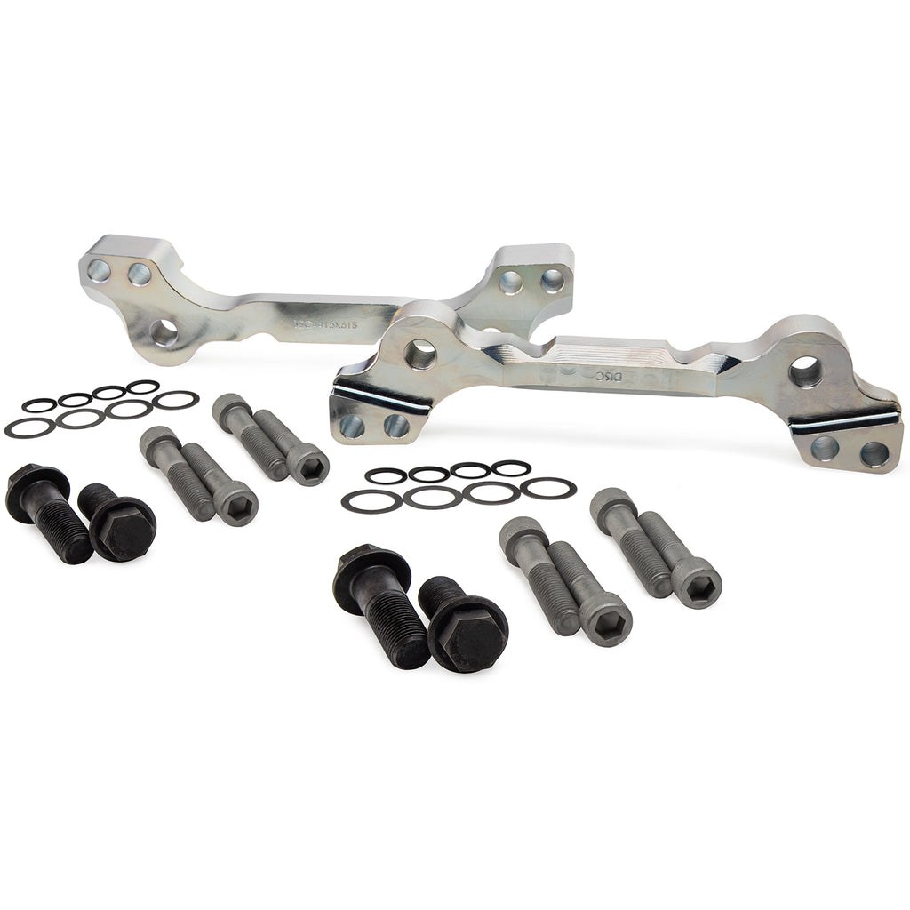 Alcon Brake Brake Kit, With Brake Pads, 6-Piston Red Calipers, 347 Millimeter Diameter X 36 Millimeter Thickness Rotors – BKF1559BE65