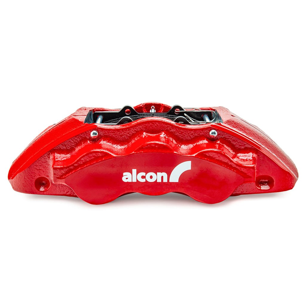 Alcon Brake Brake Kit, With Brake Pads, 6-Piston Red Calipers, 347 Millimeter Diameter X 36 Millimeter Thickness Rotors – BKF1559BE65