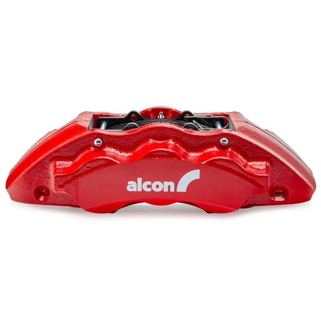 Alcon Brake Brake Kit, With Brake Pads, 6-Piston Red Calipers, 355 Millimeter Diameter X 33 Millimeter Thickness Rotors – BKF1559BF58