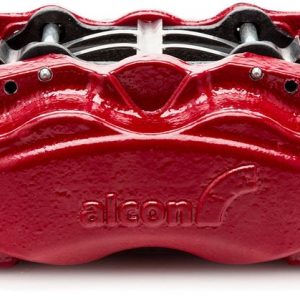Alcon Brake Brake Kit, With Brake Pads, 4-Piston Red Calipers, 360 Millimeter Diameter X 32 Millimeter Thickness Rotors – BKR5059D07