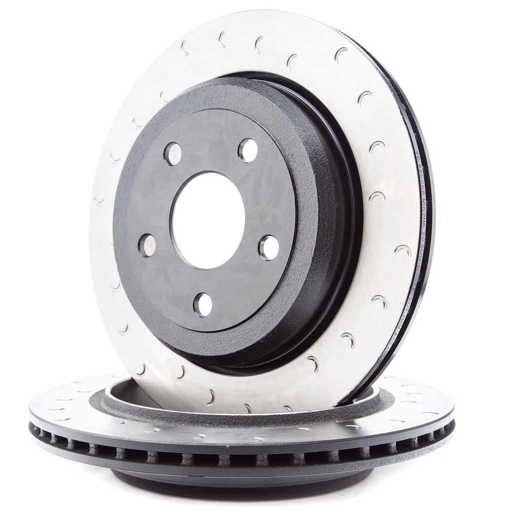 Alcon Brake Brake Kit, With Brake Pads, 4-Piston Red Calipers, 330 Millimeter Diameter X 22 Millimeter Thickness Rotors – BKR5059D12