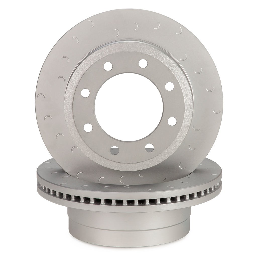Alcon Brake Brake Kit, With Brake Pads, 4-Piston Red Calipers, 363 Millimeter Diameter X 38 Millimeter Thickness Rotors – BKR5459P28