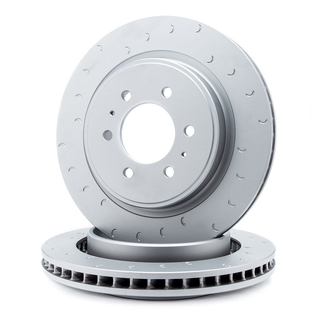 Alcon Brake Brake Rotor, Vented and Slotted, Replacement Rotors for Alcon BKR5059D07 Brake Kit – DKR3430X987C