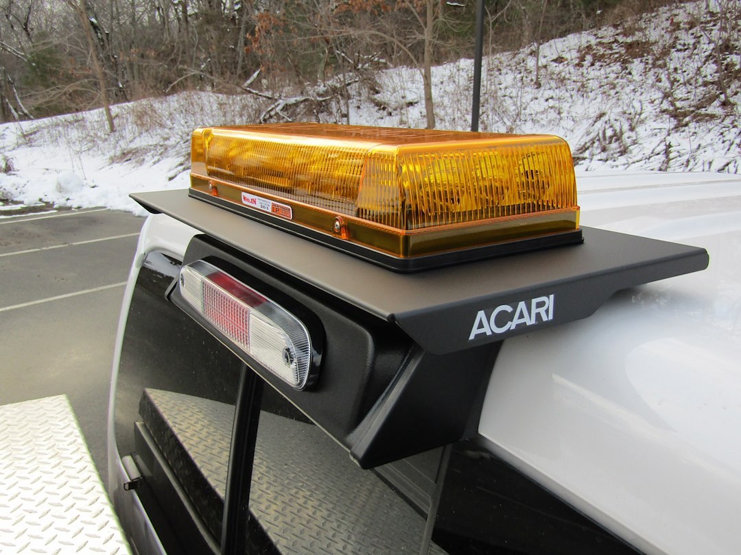 Acari Fleet Warning Light Mount, Lp Series, For Warning Lights/ Antennas/ GPS and Roof Top Accessories, Clamp on Mount – RTM-101-LP-FORD