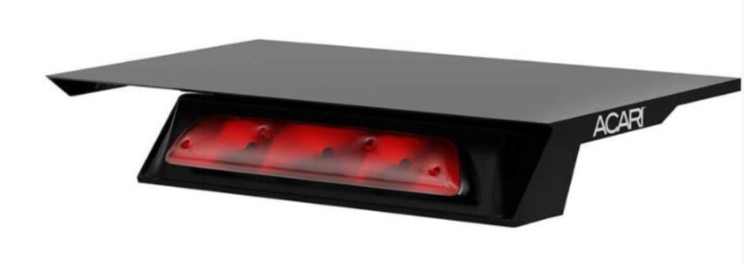 Acari Fleet Warning Light Mount, Lp Series, For Warning Lights/ Antennas/ GPS and Roof Top Accessories, Clamp on Mount, Low Profile – RTM-201-LP-WT