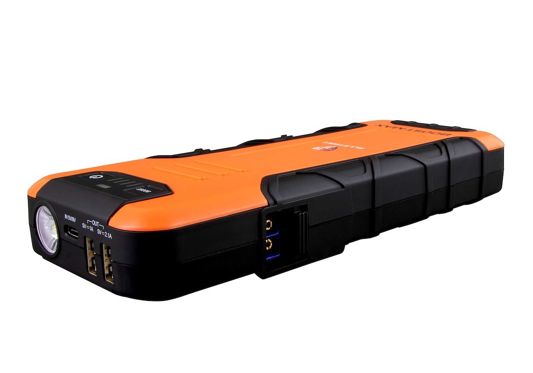 Allstart Battery Portable Jump Starter, Boost Max, For Use with Gas and Diesel Powered Engines, 2500 Peak Amps, With Two 5 Volt DC Outlets – 560