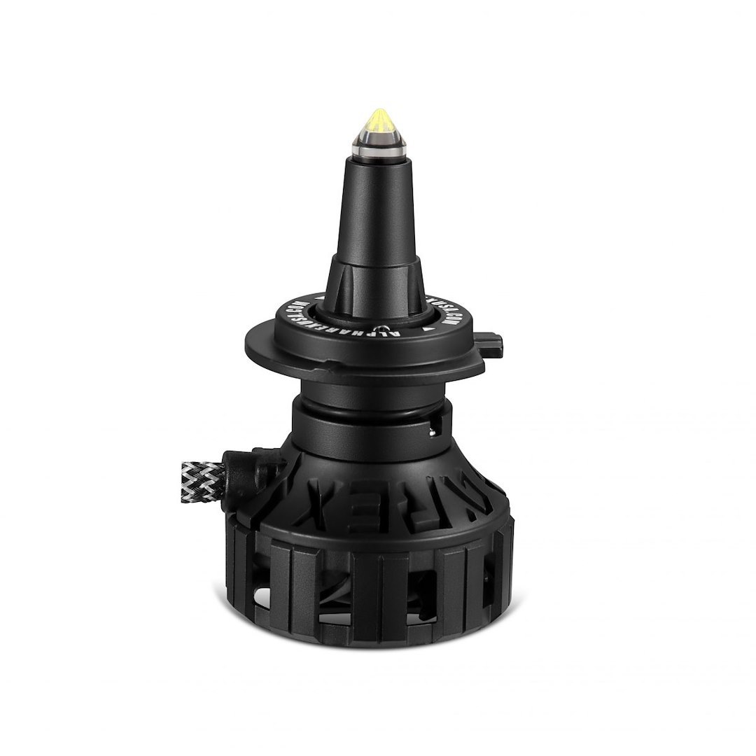 Alpharex USA Headlight Bulb, Pro-Series, 9006, Ammo Panoramic LED Bulb, 60 Watt Raw/ 52 Watt Effective, Clear Beam – 110003