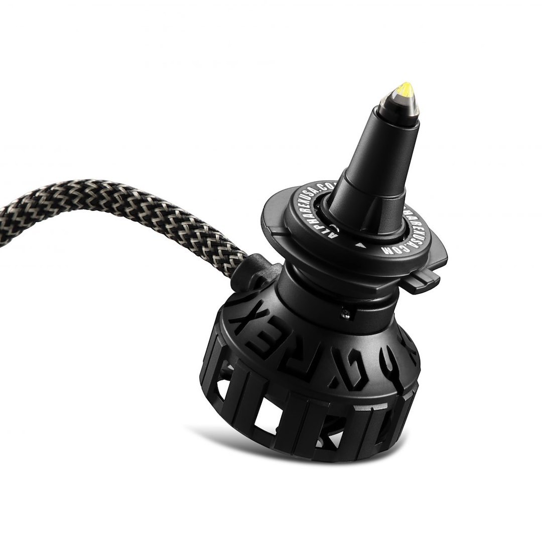 Alpharex USA Headlight Bulb, Pro-Series, 9006, Ammo Panoramic LED Bulb, 60 Watt Raw/ 52 Watt Effective, Clear Beam – 110003