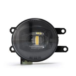 Alpharex USA Driving/ Fog Light, Doubletap, LED Bulb, Dual Color Luxx Chip, Round, 12.2 Watt/ 12 Volt, Projector Beam – 210001