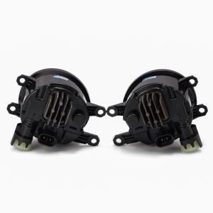 Alpharex USA Driving/ Fog Light, Doubletap, LED Bulb, Dual Color Luxx Chip, Round, 12.2 Watt/ 12 Volt, Projector Beam – 210001