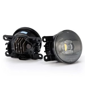 Alpharex USA Driving/ Fog Light, Doubletap, LED Bulb, Dual Color Luxx Chip, Round, 12 Volt, Projector Beam – 210002