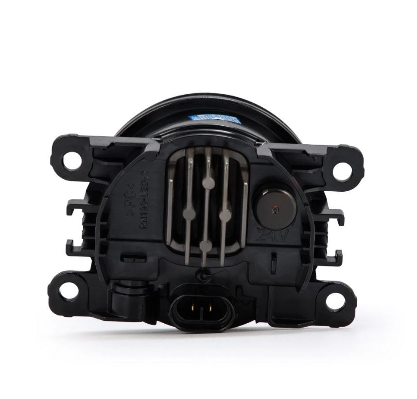 Alpharex USA Driving/ Fog Light, Doubletap, LED Bulb, Dual Color Luxx Chip, Round, 12 Volt, Projector Beam – 210002