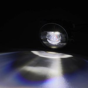 Alpharex USA Driving/ Fog Light, Doubletap, LED Bulb, Dual Color Luxx Chip, Round, 12 Volt, Projector Beam – 210002