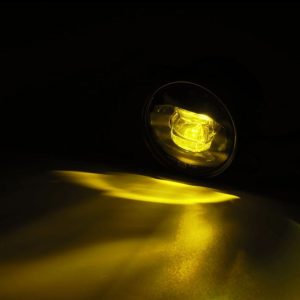 Alpharex USA Driving/ Fog Light, Doubletap, LED Bulb, Dual Color Luxx Chip, Round, 12.2 Watt/ 12 Volt, Projector Beam – 210004