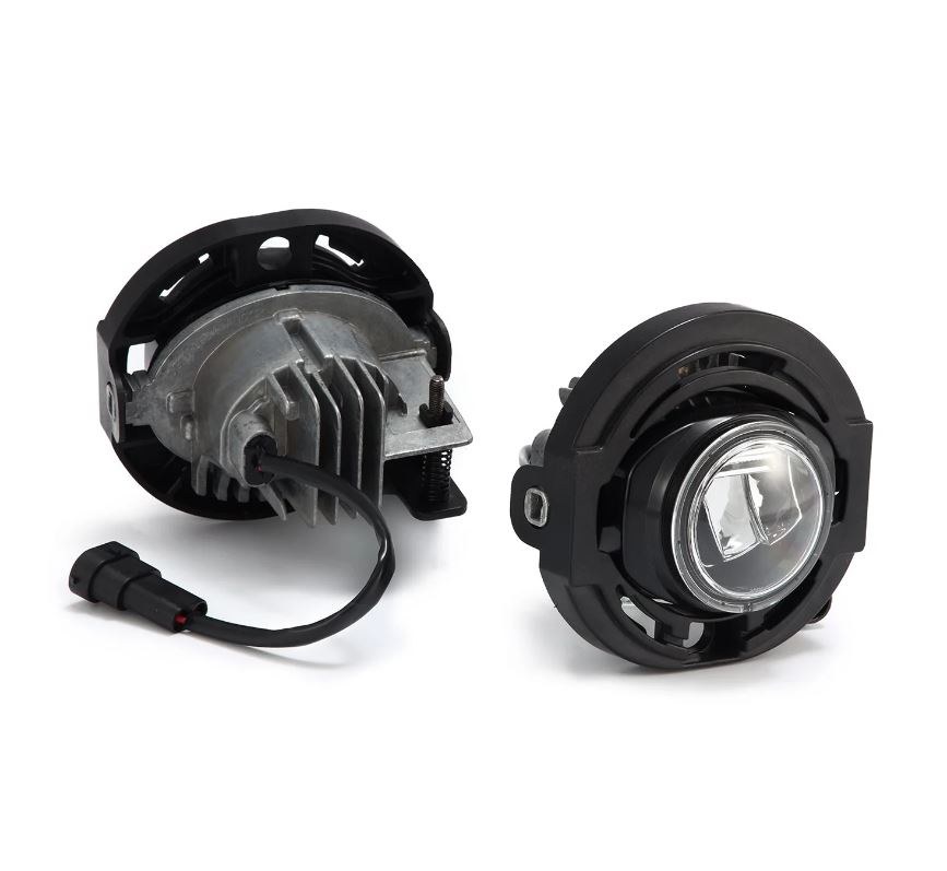 Alpharex USA Driving/ Fog Light, LED Bulb, Luxx Chip, Round, 12.2 Watt/ 12 Volt, Projector Beam, 720 Lumen for White/ 1200 Raw Lumen – 210006