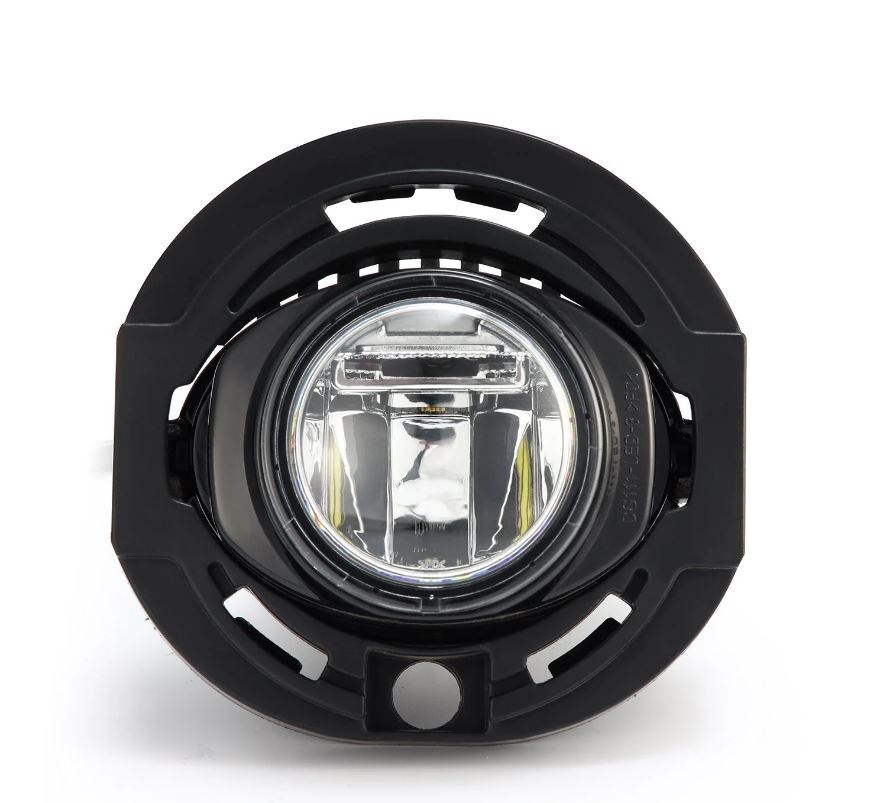 Alpharex USA Driving/ Fog Light, LED Bulb, Luxx Chip, Round, 12.2 Watt/ 12 Volt, Projector Beam, 720 Lumen for White/ 1200 Raw Lumen – 210006