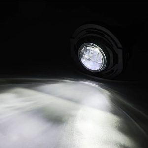 Alpharex USA Driving/ Fog Light, LED Bulb, Luxx Chip, Round, 12.2 Watt/ 12 Volt, Projector Beam, 720 Lumen for White/ 1200 Raw Lumen – 210006