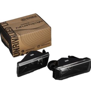 Alpharex USA Driving/ Fog Light, Doubletap, LED Bulb, Luxx Chip, Rectangular, 12.2 Watt/ 12 Volt, Projector Beam – 210008