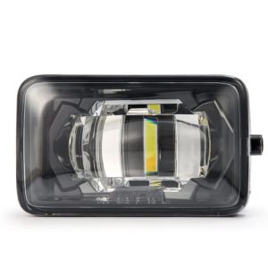 Alpharex USA Driving/ Fog Light, Doubletap, LED Bulb, Luxx Chip, Rectangular, 10 Watt/ 10 Volt, Projector Beam – 210009