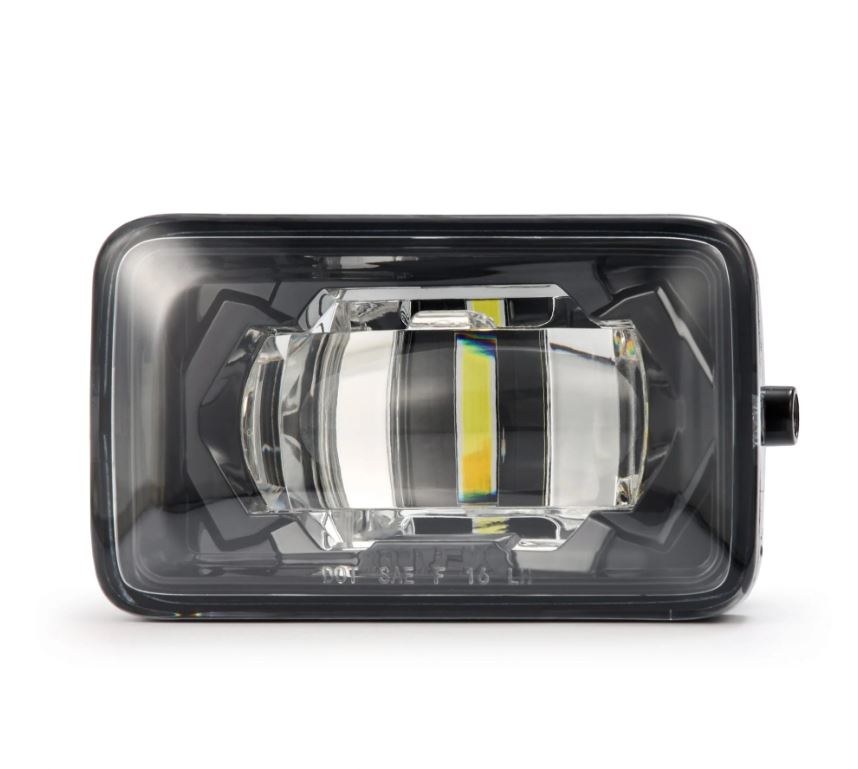 Alpharex USA Driving/ Fog Light, Doubletap, LED Bulb, Luxx Chip, Rectangular, 10 Watt/ 10 Volt, Projector Beam – 210009