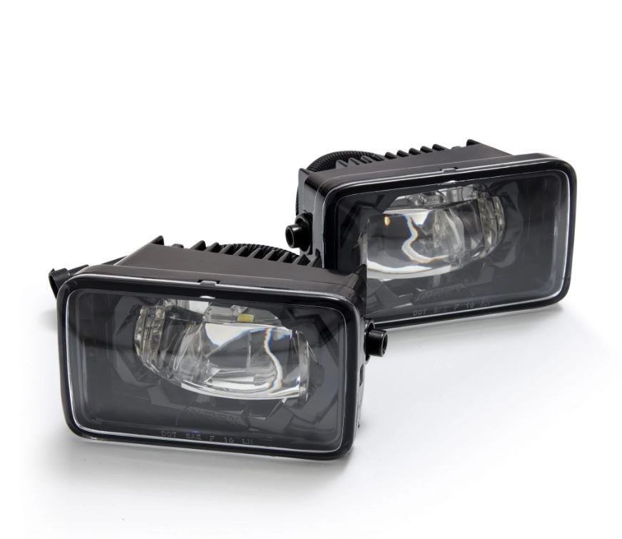 Alpharex USA Driving/ Fog Light, Doubletap, LED Bulb, Luxx Chip, Rectangular, 10 Watt/ 10 Volt, Projector Beam – 210009