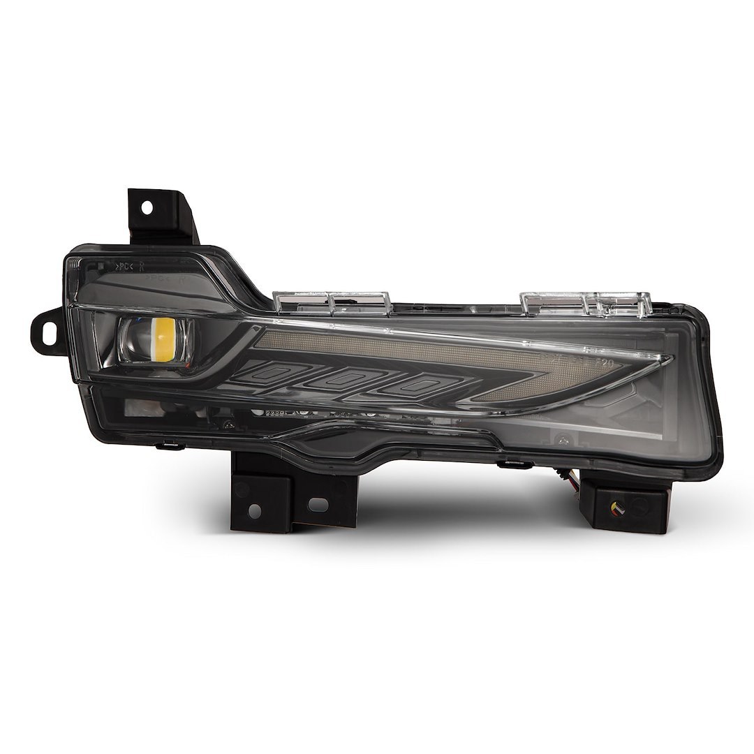 Alpharex USA Driving/ Fog Light, Doubletap, LED Bulb, Dual Color Luxx Chip, Rectangular, 10 Watt/ 12 Volt, Projector Beam – 210010