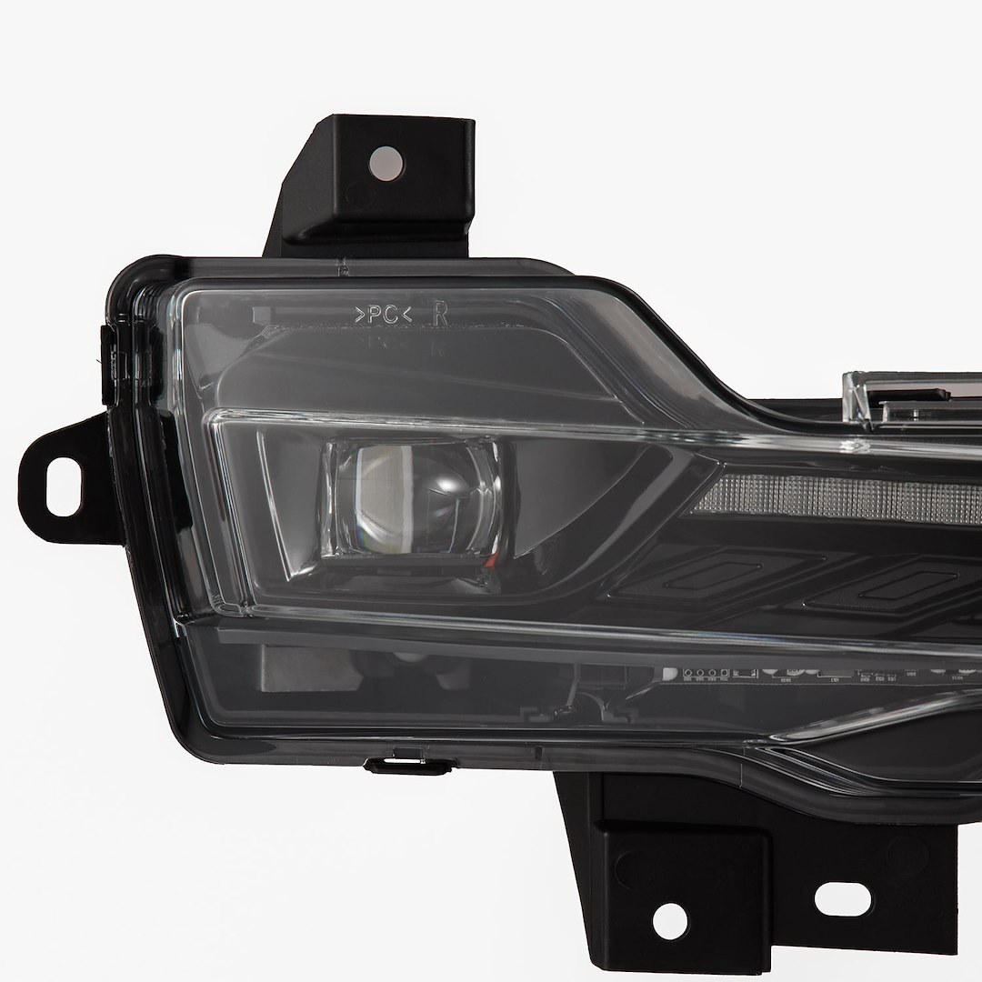 Alpharex USA Driving/ Fog Light, Doubletap, LED Bulb, Dual Color Luxx Chip, Rectangular, 10 Watt/ 12 Volt, Projector Beam – 210010