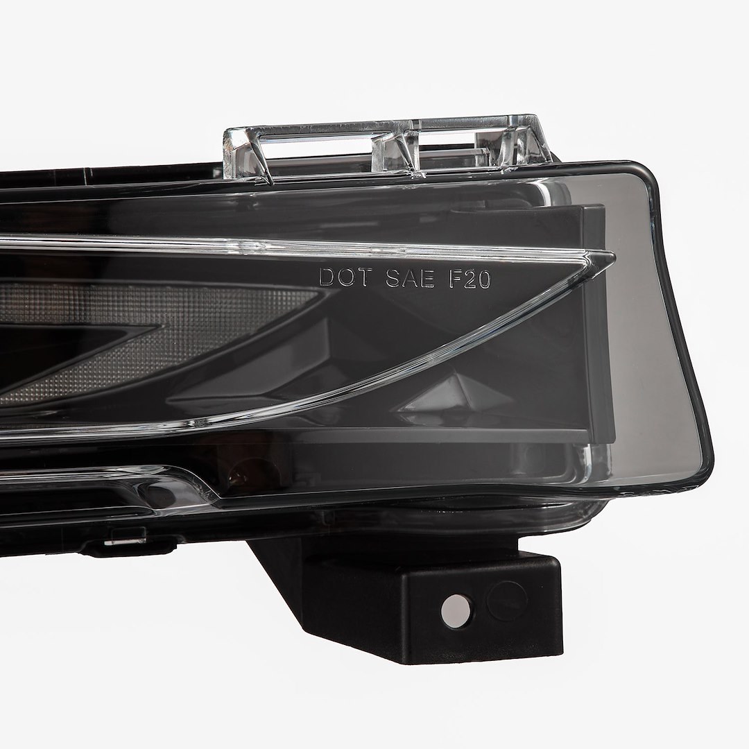 Alpharex USA Driving/ Fog Light, Doubletap, LED Bulb, Dual Color Luxx Chip, Rectangular, 10 Watt/ 12 Volt, Projector Beam – 210010