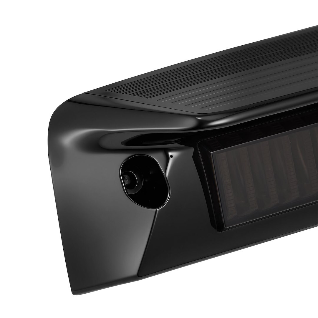 Alpharex USA Center High Mount Stop Light, Nova-Series, Smoked Polycarbonate Lens, Red Bulb, Prismatic LED, Without Cargo Light – 220082