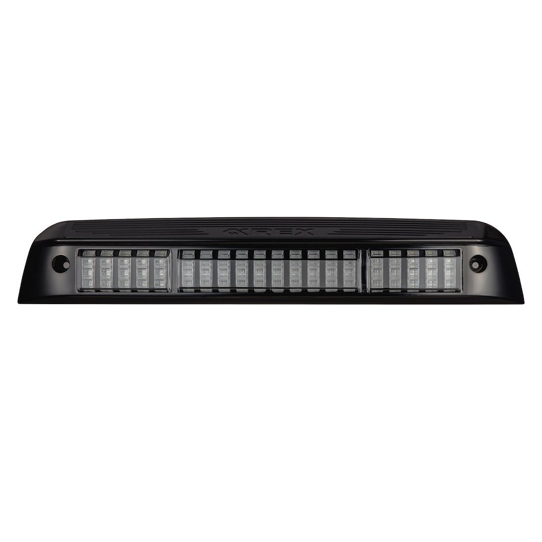 Alpharex USA Center High Mount Stop Light, Nova-Series, Clear/ Smoked Polycarbonate Lens, Red Brake Light/ White Reverse Light, LED – 220086